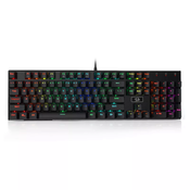 DEVARAJAS black,wired keyboard,red