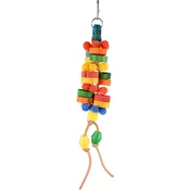 FLAMINGO Igracka za ptice Rainbow Oek, 7x7x32cm