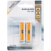 home Baterija punjiva AA, 700mAh, NiMh, blister 2 kom - M 702AA/2