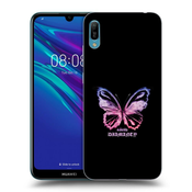 Silikonski prozorni ovitek za Huawei Y6 2019 - Diamanty Purple