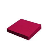 Servieta (PAP FSC Mix) 1-slojna bordo 33 x 33 cm [100 kosov]