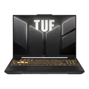 ASUS TUF Gaming FX607JV-N3149 Prijenosno racunalo 40,6 cm (16) WUXGA Intel® Core™ i7 i7-13650HX 32 GB DDR5-SDRAM 1 TB SSD NVIDIA GeForce RTX 4060 Wi-Fi 6 (802.11ax) Sivo