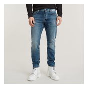 G-Star za moške. 51003-C052-A802 Kavbojke 3301 Regular Tapered blue (30/34), Modra, Priložnostno, Bombaž, Džins
