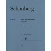 SCHONBERG:DREI KLAVIERSTUCKE/THREE PIANO PIECES OP.11