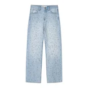 Bershka Kavbojke 90S svetlo modra