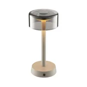 Brilliant - LED punjiva stolna lampa s dodirnim upravljanjem i prigušavanjem RAZOR LED/2,5W/5V 2700K IP44 siva