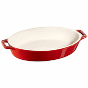 Pekač, 23 cm, rdeča, keramika, Staub