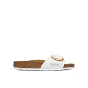 Birkenstock Natikači Madrid Big Buckle 1019814 Bela