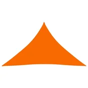 Vidaxl Senčno jadro oksford blago trikotno 5x5x6 m oranžno