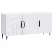 vidaXL TV omarica Bela 99 x 34,5 x 50 cm Inženirski les