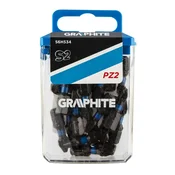 slomart GRAPHITE udarni bit PZ2 x 25 mm, 20 kosov