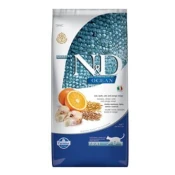 Farmina N&D cat OCEAN Adult Cod, Spelt, Oats & Orange Adult 5 kg