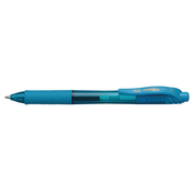 Pentel EnerGel X, Kemijska olovka na uvlacenje sa kvacicom, Plavo, Plavo, Plastika, 0,7 mm, Ambidekster