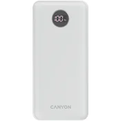 CANYON PB-2002 Eksterna Baterija, 20000 mAh, 22.5V, Bela
