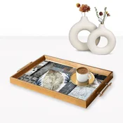 Aberto Design Poslužavnik TPEA9890 50 x 29 x 3.5 cm, Šareni