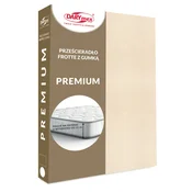 shumee Rjuha z elastiko 160x200 frotir težka 200 frotir svetlo bež