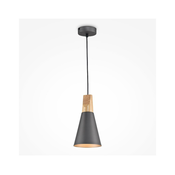 Maytoni P359-PL-140-C-Luster na sajli BICONES 1xE27/60W/230V precnik 14cm siva/bež