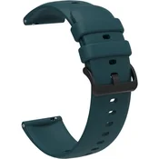 GS Univerzalni silikonski pašček 22 mm, gladek, zelen