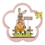 Festa eggy uskršnja dekoracija drvena cvet 20cm ( 734014 )