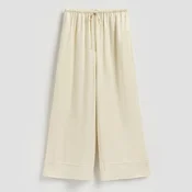 Reserved - Wide leg pantalone s mešavinom viskoze
