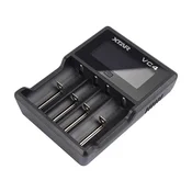 XTAR Polnilnik baterij XTA VC4 LCD USB