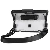 INF Prozoren ovitek Surface Go 1/2/3/4 s črnim okvirjem in trakom, (5000274955)