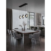 SKIA VISILICA LED /3000K/24W/660Lm/CRNA & SMOKY GRAY NL9416945