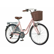 VISITOR Ženski bicikl FAM2630 S6#13 $ 26/17 MACHIATO CAFFE roze