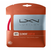 Teniska žica Luxilon Element Soft IR (12,2 m) - iridescent red