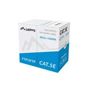 Lanberg Lanberg LCF5-11CC-0305-S Cat5e F/UTP omrežni kabel, siv, 305 m