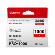 CANON PFI-1000 R (0554C001) Red, originalna kartuša