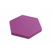 Akustični panel Hexagon 50 x 50 cm, debelina 5 cm, vijoličen
