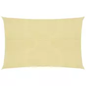 Jedro za zaštitu od sunca 160 g/m2 bež 3 x 4 m HDPE