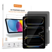 2-Pack privacy zaščitnih stekel Techsuit ArmorGlass CrystalHD za iPad Pro 11 2024/iPad Pro 11 2025