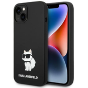 Karl Lagerfeld iPhone 14 6,1 hardcase black Silicone Choupette MagSafe (KLHMP14SSNCHBCK)