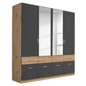 Modern Living Omara S Klasičnimi Vrati Aalen, Temno Siva