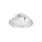 Eglo 78748 - prigušiva LED ugradna lampa PINEDA LED/12W/230V hrom