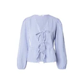 Hailys Bluza Lo44rana svetlo modra/bela