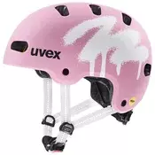 Uvex KID 4 STYLE MIPS, dječja biciklistička kaciga, roza S414824