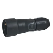 LEGRAND Prenosna vtičnica 2P+Z 16A IP44 črna guma+uvodnica