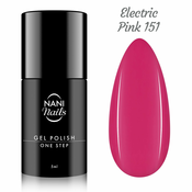 NANI gel lak One Step 5 ml - Electric Pink