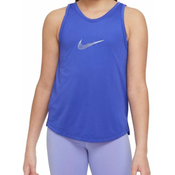 Majica kratkih rukava za djevojcice Nike Dri-Fit One Training Tank - lapis/light thistle