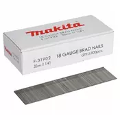 Žeblji z natlačeno glavo (300F), 15-50mm, pak=5000kos | MAKITA - 32 mm