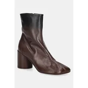 MM6 Maison Margiela Usnjeni gležnarji