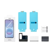 Samsung A57 5G SAMSUNG zaštitna folija za zaslon, 2 maramice za cišcenje + okvir za montažu, PROZIRNA EF-UA576CTEGWW