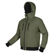 shumee OUTDOOR izolirana jakna s kapuco, zelena, velikost S
