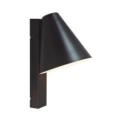 Nordlux - Stenska svetilka z USB WILMER 1xE14/40W/230V črna