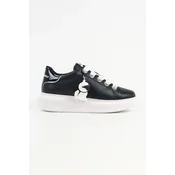 KARL LAGERFELD Superge Kapri KL62536C Črna