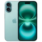 APPLE obnovljen pametni telefon iPhone 16 8GB/128GB, Teal