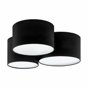 EGLO plafonjera PASTORE 2 3xE27 61 cm crna bela 99508